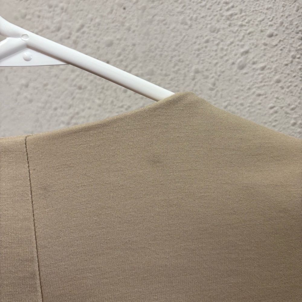 Lane Bryant Ponte Bryant Collarless Blazer in Khaki NWT 28 - Picture 9 of 9